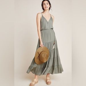 Dolan Left Coast Emmaline Tiered Maxi Dress - Size M